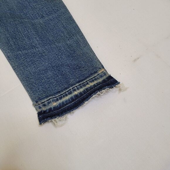 NEW 27 CoH REVOLVE ROCKET CROP VINTAGE RAW DISTRESSED JEANS CITIZENS OF HUMANITY - Picture 13 of 16